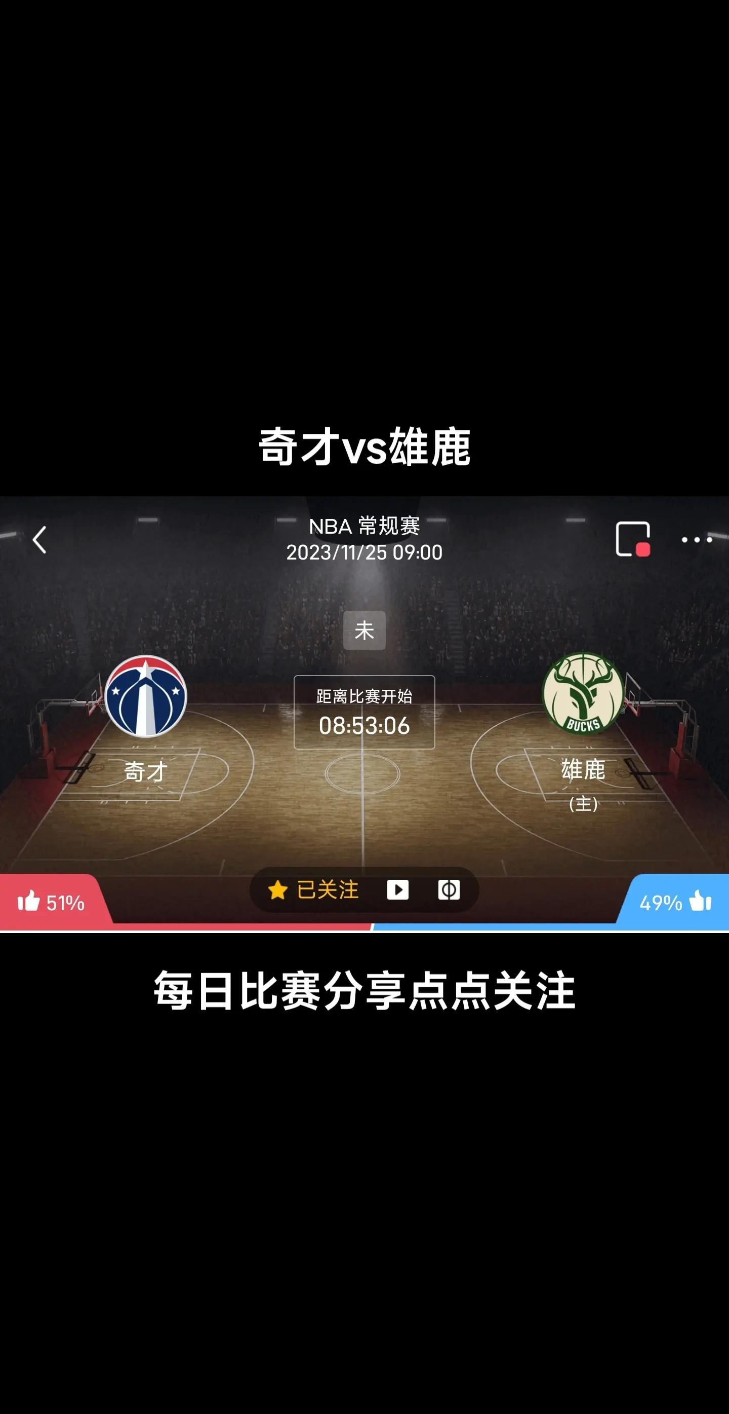 雄鹿横扫奇才，独霸东部积分榜